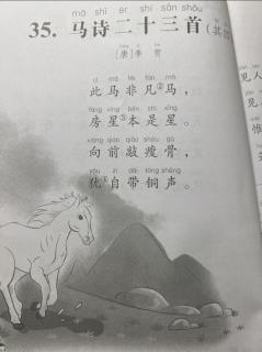 35.《马诗二十三首（其四）》