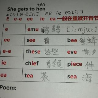 ee  ie ea  ey组合