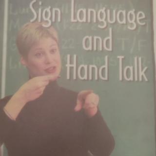 Sign Language And Hand Talk