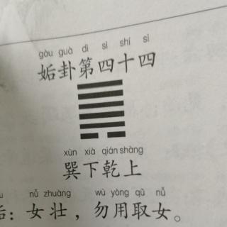 《易经》姤卦第四十四