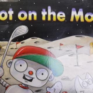 Big Cat-Bot on the moon