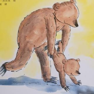 《阳光姐姐讲故事》两岁满崽听小熊和爸爸做游戏的故事