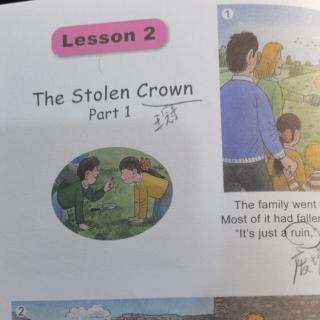 Lesson 2 The Stolen Crown Part1(草稿)