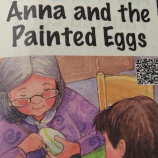 Anna and the painted eggs