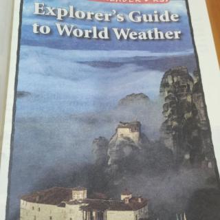 Explorer's guide to world weather