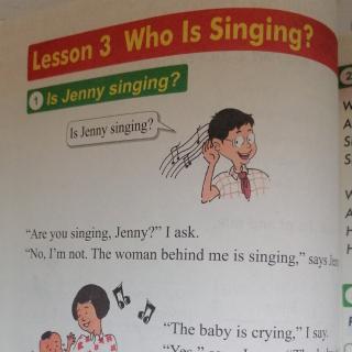 Lesson  3   Who  is  Singing?