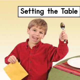 【小莉读童书-双语】海尼曼29 Setting the Table摆放餐具