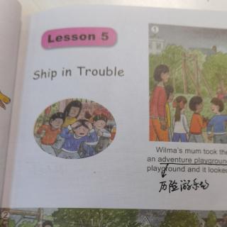 Lesson5  Ship in Trouble