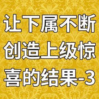 让下属不断创造上级惊喜的结果-3