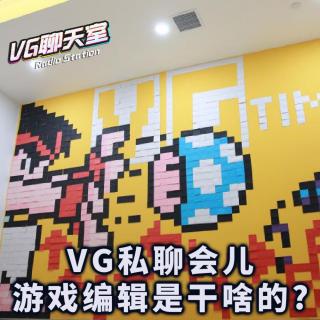 vg私聊会儿：游戏编辑是干啥的【VG聊天室357】