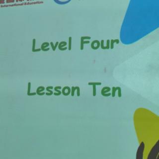 话剧四阶lesson10