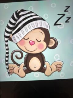 爱睡懒觉的小猴子