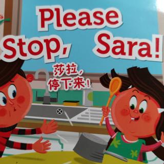莎拉，请停下来！Please Stop, Sara!