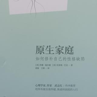 《原生家庭》第十四章：专业的心理治疗（4）