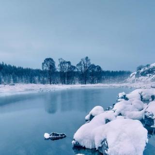 《故乡早春的雪》杨宝林