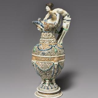 珐琅彩陶器大口水壶 · 克利夫兰艺术博物馆