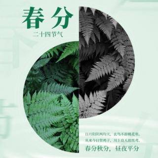 牛丽君诵读【二十四节气系列小知识】春分 文字整理：牛丽君