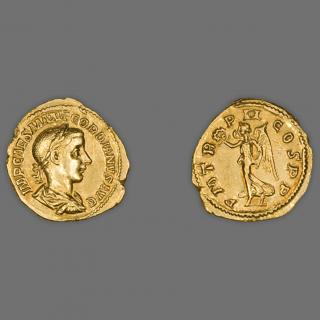 戈尔迪安三世肖像的金币 · 芝加哥艺术博物馆