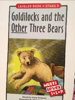 Goldilocks and the Other Three Bears