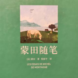 《蒙田随笔》——伟大的作家*历史与诗歌