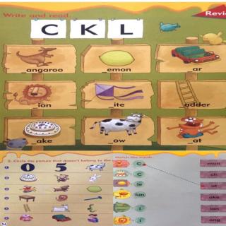 Phonics Kids-unit 6 Review 6