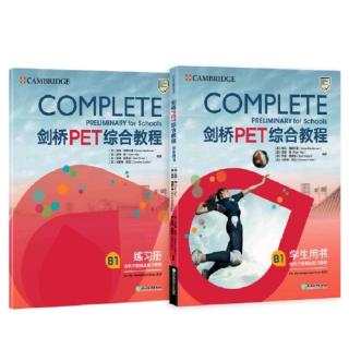 Complete PET Vocabulary U3B