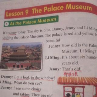 Lesson. 9.  The.  Palace.  Museum
