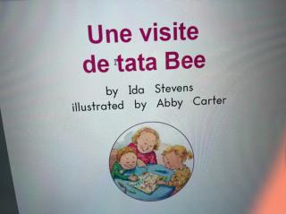 une visite de tata Bee