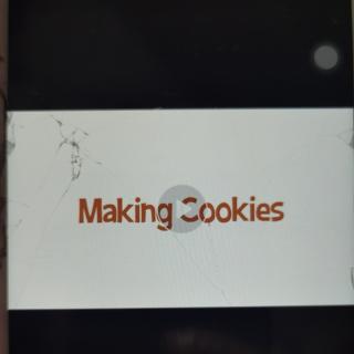 英语作业Making Cookies20230423