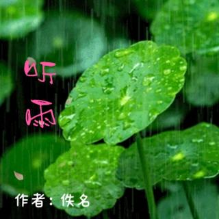 《听雨》作者佚名