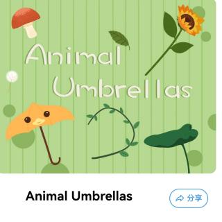 Animal Umbrellas