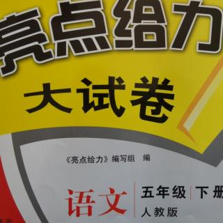 五年级《亮点六单元B卷》