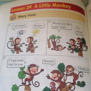 Lesson. 24.   A.  Little.  Monkey