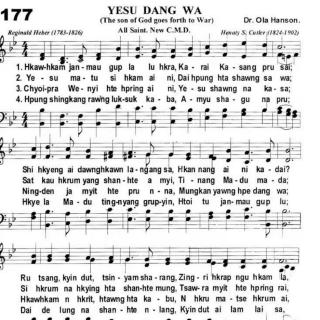 177 ''Yesu Dang Wa'' Rev Zahkung Zau Gun