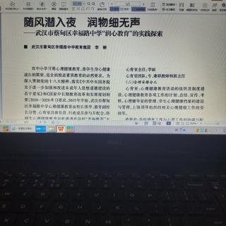 随风潜入夜 润物细无声（李丽）