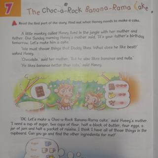 The Choc-a-Rock Banana-Rama cake