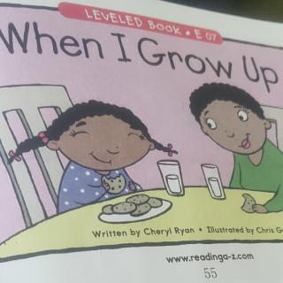 When I grow up