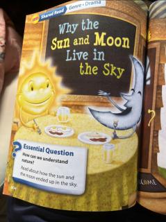 Why the sun and moon live in the sky 230619