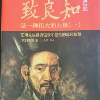 《致良知》32答顾东桥书（32.13-32.14）