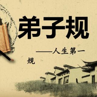 《弟子规》～第二十二讲《小事情，大学问》