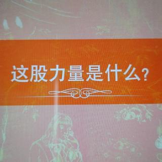 这股力量是什么？--爱