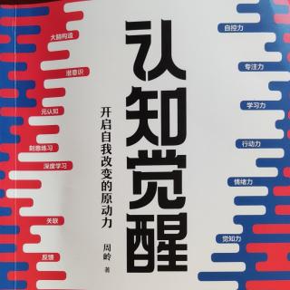 《认知觉醒》周岭著朗诵心若海第五章学习力:学习不是一味地努力1