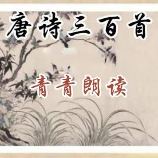 唐诗300首|郡斋雨中与诸文士燕集 韦应物