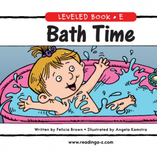 【RAZ-E】Bath Time朗读