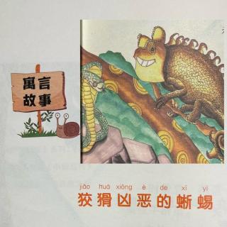 睡前故事2227《小寓言大语文》之《狡猾凶恶的蜥蜴》