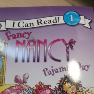 Fancy Nancy Pajama Day