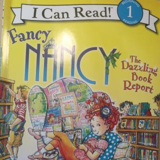 Fancy Nancy The Dazzling Book Report
