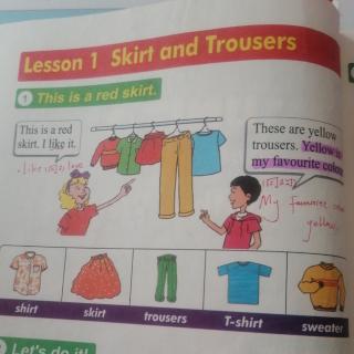 Lesson. 1.  Tirst.  and.  Trousers