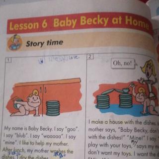 Lesson.  6.  Baby.  Becky.  at.  Home