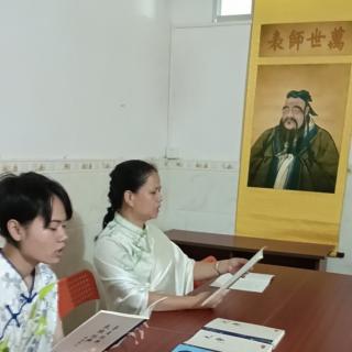 北京汉学文化传承（广东梅州五华立德学堂）县上坝公益教室读书会